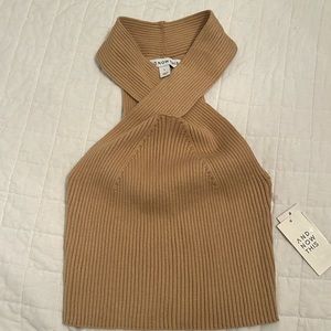And Now This Halter Top Size L